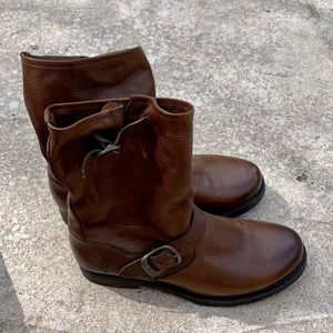 Frye Veronica Short slouchy leather boots (7.5/8)